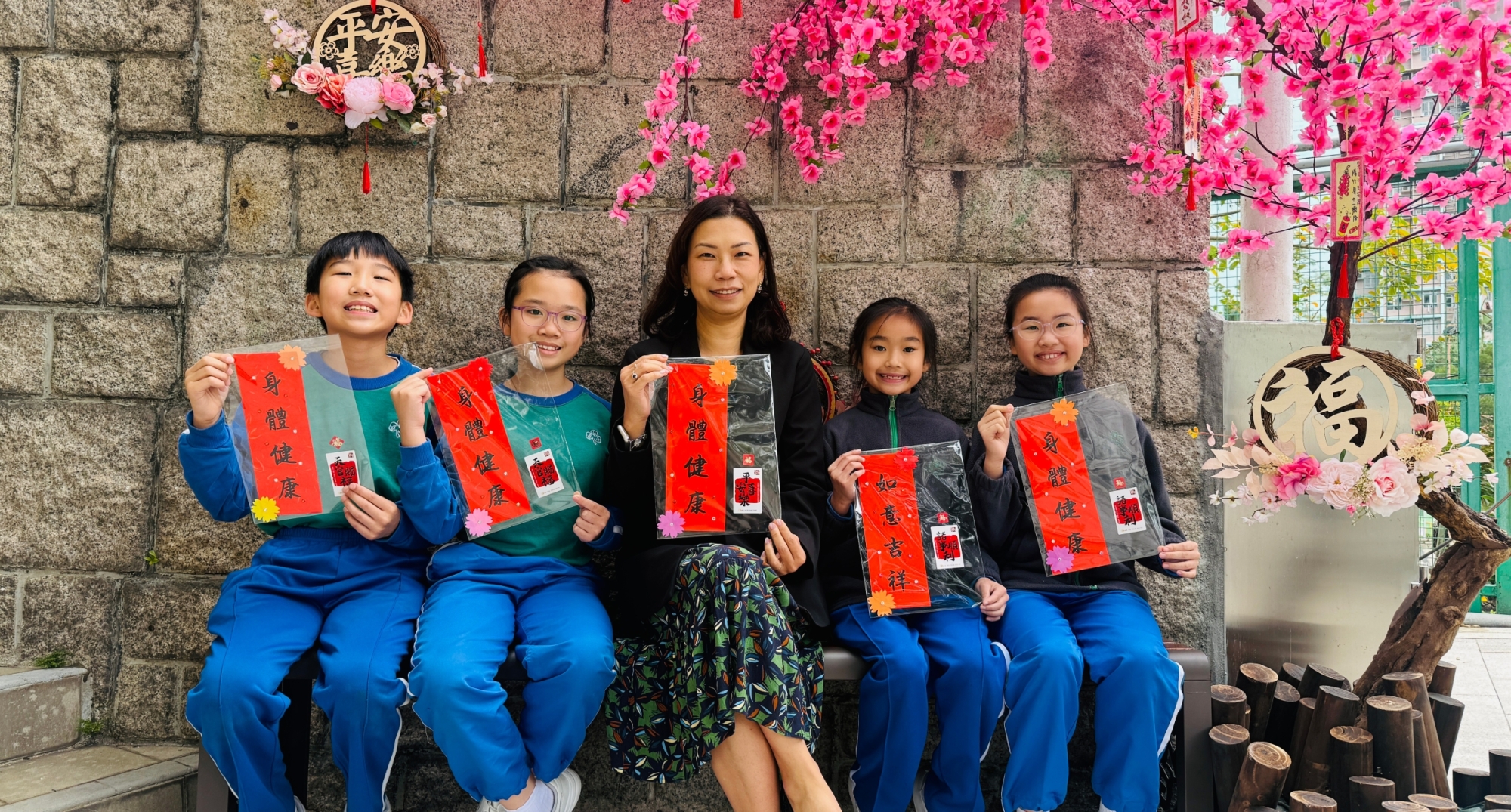 公益少年團慈善義賣揮春籌款活動